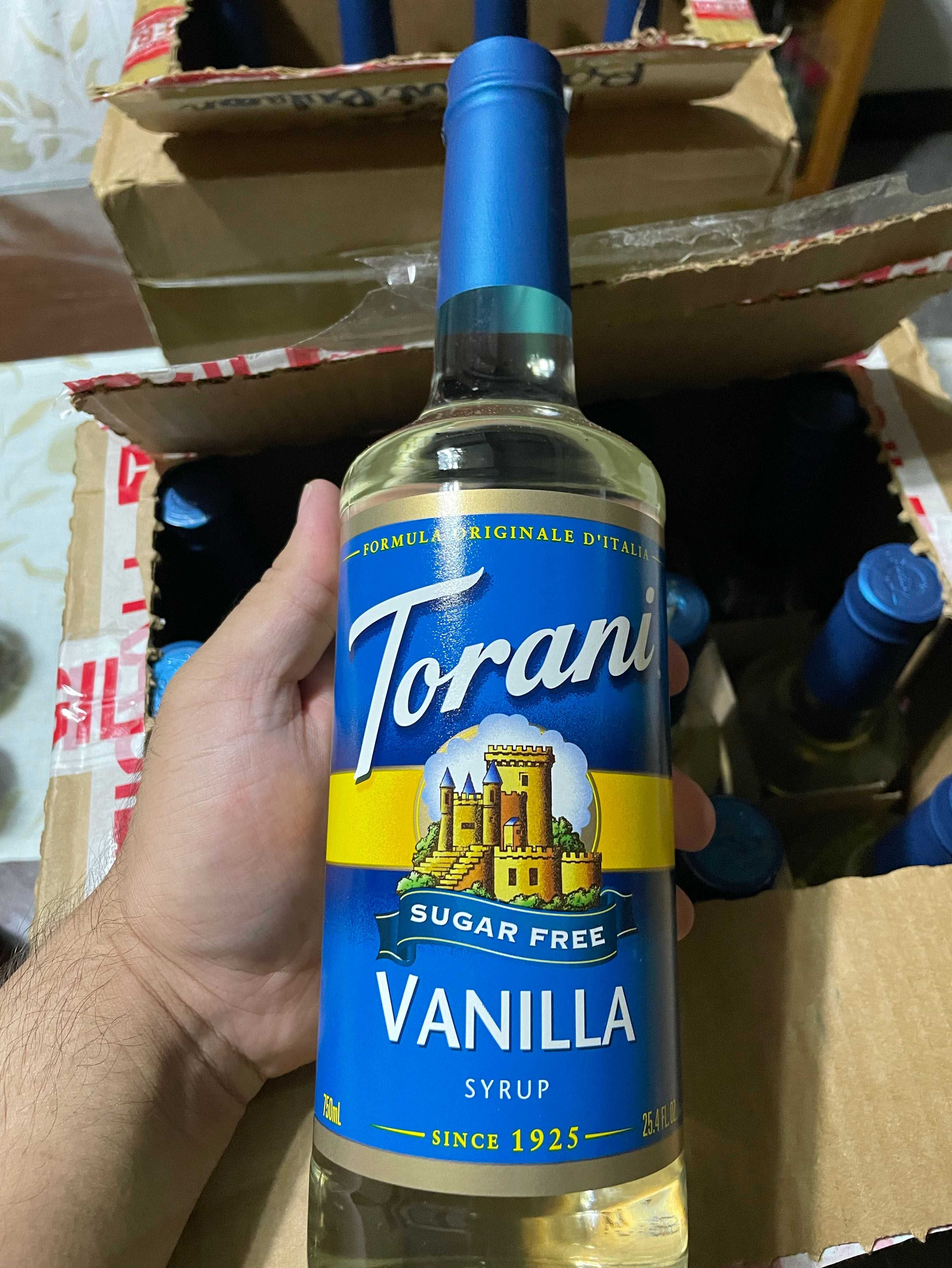 Torani Sugar Free Vanilla Syrup