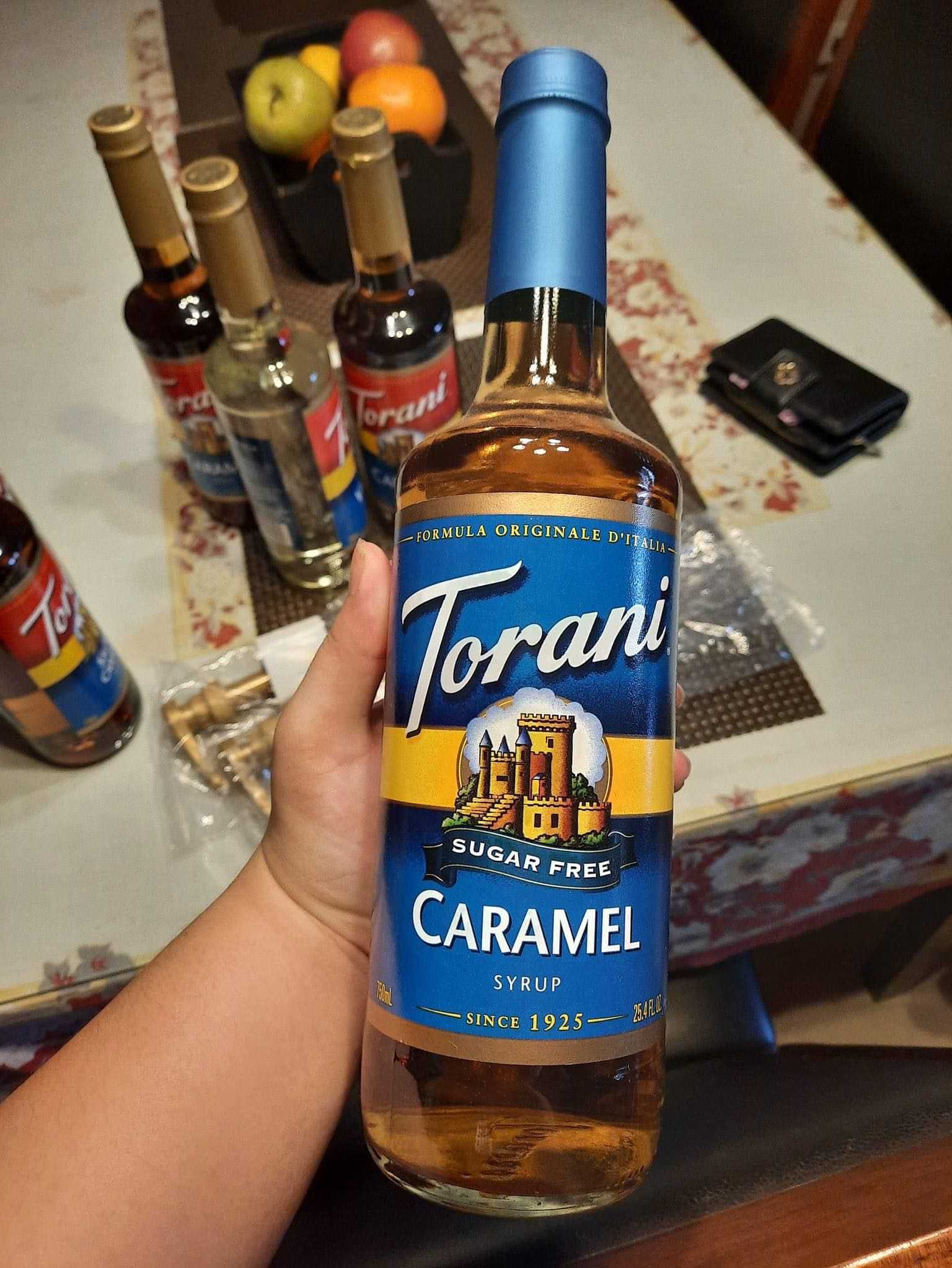 Torani Sugar Free Caramel Syrup